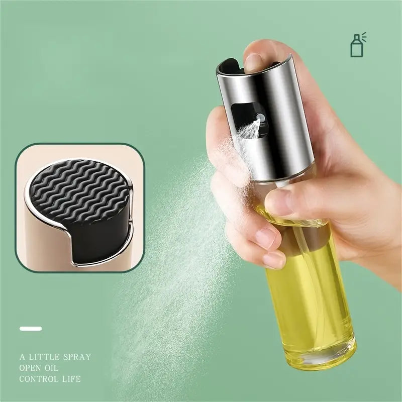 Stainless Steel Oil Spray Bottle